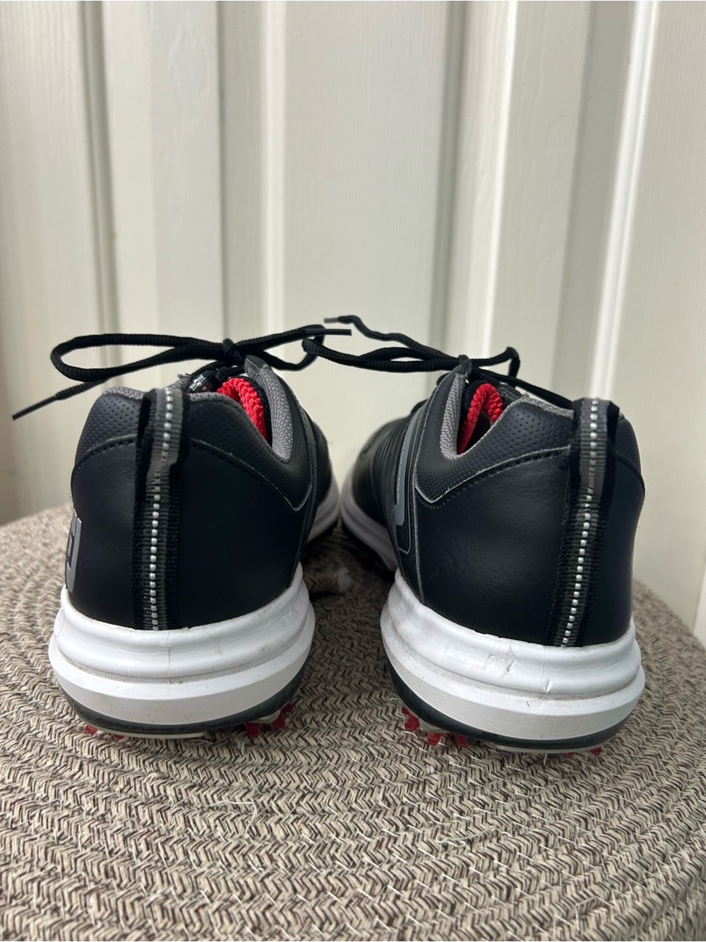 Mens FootJoy FJ Fury Golf Shoes 51103 Black /Grey/Red Sz 8M - Picture 7 of 10